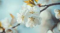 Delicate Cherry Blossoms on a Tranquil Spring Day