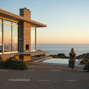 Modern Oceanfront Home at Sunset with Scenic Views