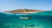 Snorkeling Adventure Near Coastal Lighthouse