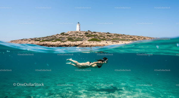 Snorkeling Adventure Near Coastal Lighthouse