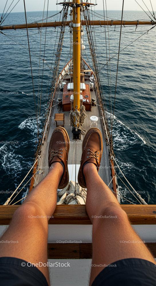 Relaxed Sailing Adventure on Open Sea