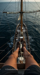Nautical Adventure Aboard a Sailing Vessel