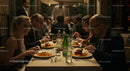 Elegant Dinner in an Upscale Italian Restaurant