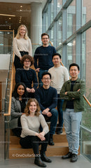 Diverse Business Team in a Modern Office Setting