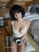 Relaxed Morning with Coffee in a Cozy Home Setting