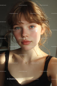Portrait of a Young Woman in Natural Light