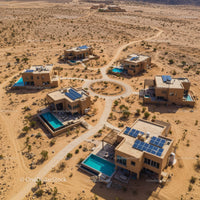 Luxury Desert Villas with Solar Panels and Pools