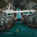 Modern Cliffside House with Infinity Pool and Kayaks