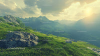Breathtaking Mountain Landscape at Dawn