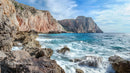Majestic Coastal Cliffs with Turquoise Waters