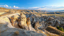 Spectacular Rocky Landscape with Eroded Canyon Views