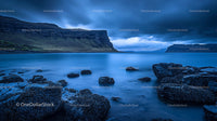 Dramatic Coastal Landscape with Rocky Shores and Cliffs