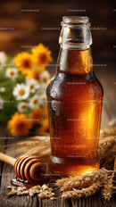 Refreshing Honey Beer with Flowers and Wheat