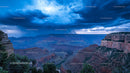 Dramatic Storm Clouds Over Grand Canyon at Sunset