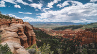 Majestic Red Rock Canyon Under Expansive Sky
