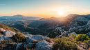 Breathtaking Mountain Landscape at Sunset