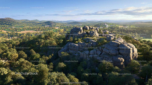 Stunning Rocky Cliffs and Greenery in a Scenic Vista