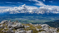 Stunning Alpine Mountain Landscape with Snow-Capped Peaks