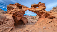 Stunning Sandstone Arch in Scenic Desert Landscape