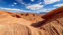Breathtaking Red Rock Desert with Sandstone Formations
