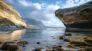 Majestic Rocky Coastline with Dramatic Cliffs and Blue Ocean