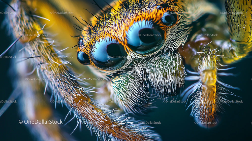 Close-up of a Jumping Spider
