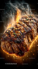 Juicy Grilled Steak with Smoky Flavors and Spices