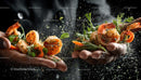 Gourmet Shrimp with Fresh Herbs and Spices