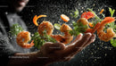 Dynamic Shrimp Toss with Fresh Herbs and Spices
