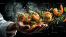 Dynamic Shrimp Toss with Fresh Herbs and Spices