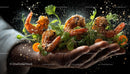 Gourmet Shrimp with Fresh Herbs and Spices