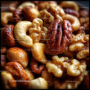 Close-up of Mixed Nuts Assortment