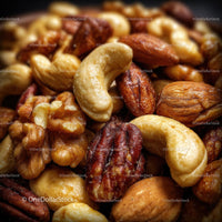 Close-Up of Mixed Nuts Assortment