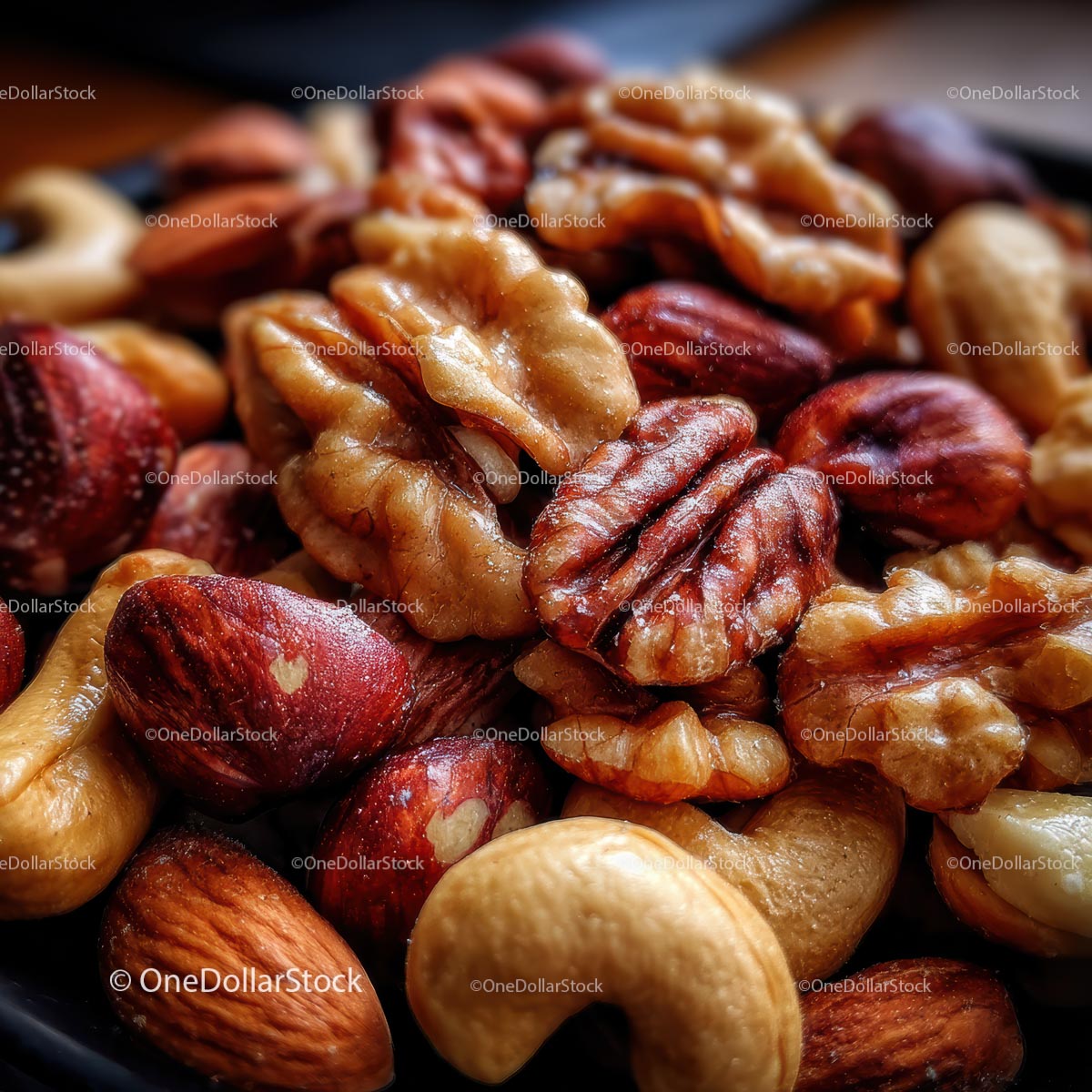 Assorted Mixed Nuts for a Healthy Snack