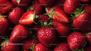 Fresh Juicy Strawberries with Vibrant Red Color