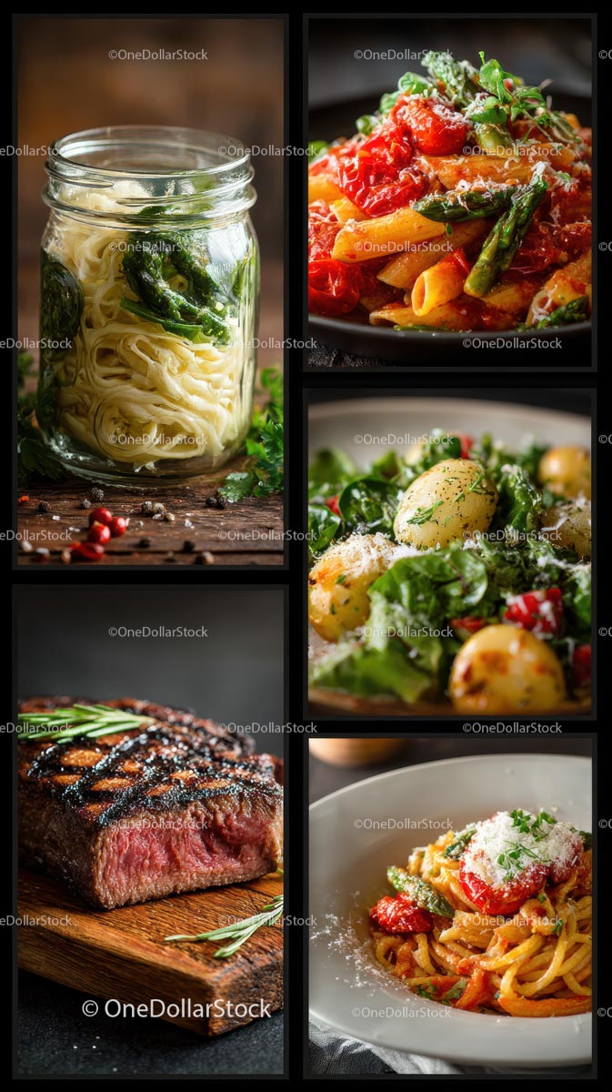 Gourmet Italian Culinary Delights with Fresh Ingredients