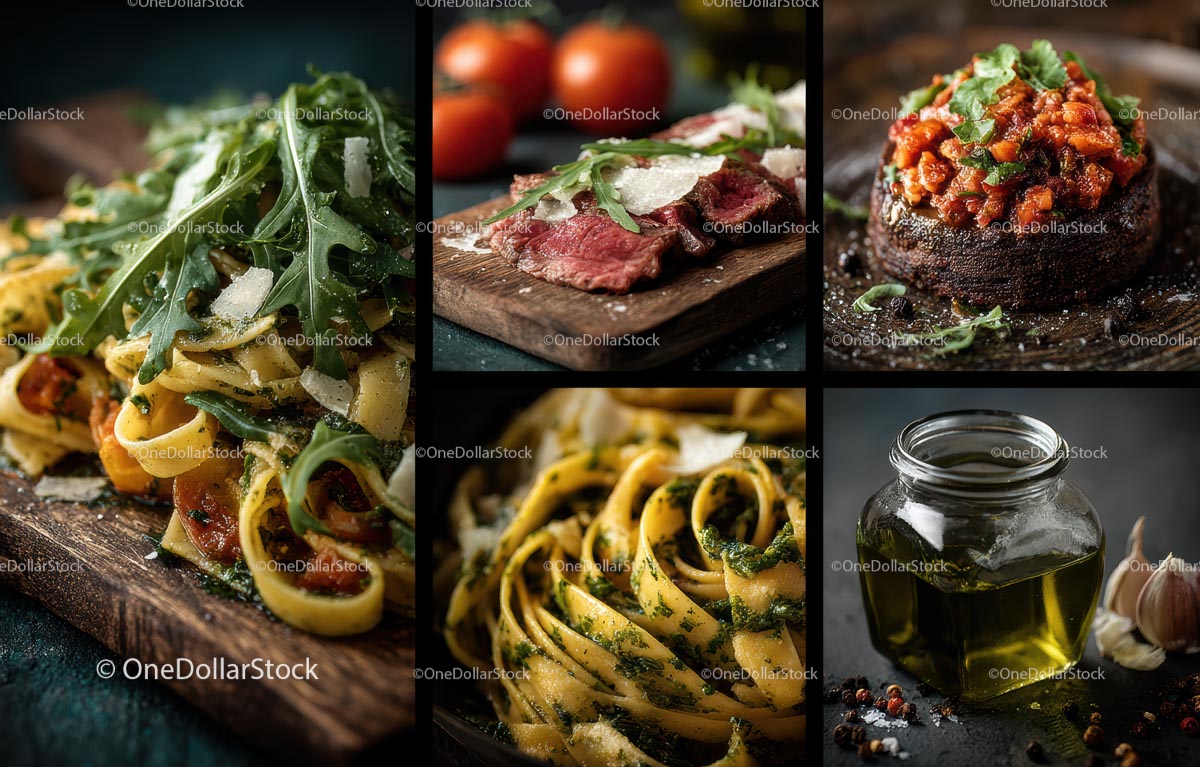 Italian Culinary Delights with Fresh Ingredients