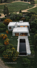 Modern Luxury House Overlooking Scenic Vineyard