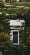 Modern Luxury Home Amidst Vineyards with Swimming Pool