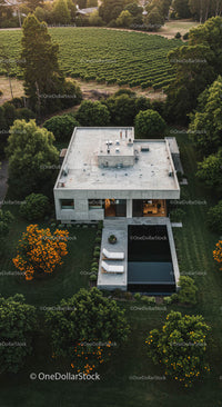 Modern Villa with Infinity Pool in Picturesque Countryside