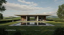 Modern Architectural House with Scenic Countryside View