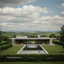 Modern Countryside Retreat with Infinity Pool