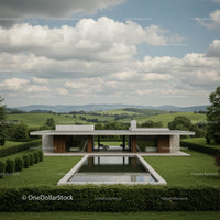 Modern Countryside Retreat with Infinity Pool