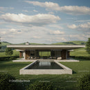 Modern Countryside Retreat with Infinity Pool