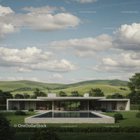 Modern Countryside Retreat with Infinity Pool