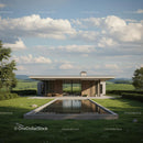 Modern Countryside Retreat with Infinity Pool