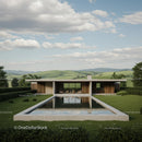 Modern Countryside Retreat with Infinity Pool