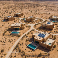 Luxury Desert Villas with Swimming Pools and Solar Panels