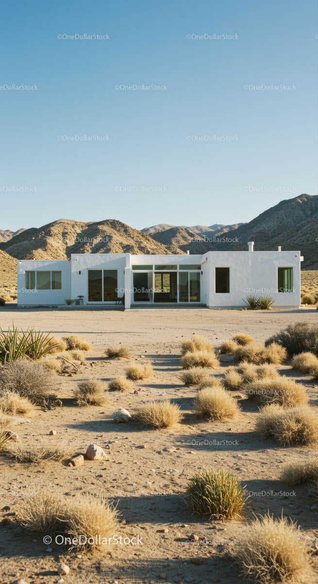 Modern Desert Home with Minimalist Design