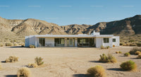 Modern Desert House with Stunning Mountain Views